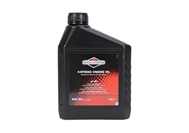 Motorový olej Briggs & Stratton 4T 1,4 L SAE 30 pro motorové sekačky traktory a další zahradní techniku (OEM 100006E)