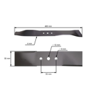 Mulčovací nůž 46 cm (18") pro motorové sekačky Stiga Castel Garden