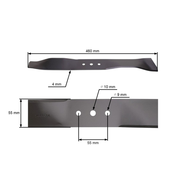 Mulčovací nůž 46 cm (18