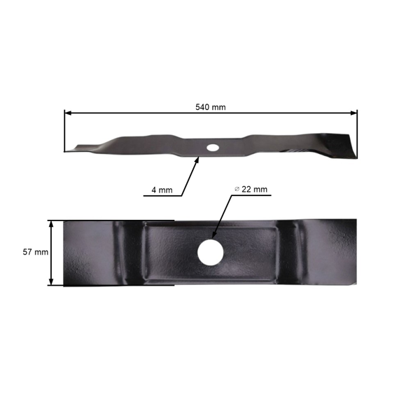 Mulčovací nůž 54 cm (21") pro zahradní traktory Murray (OEM 095100E701A)