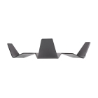 Mulčovací ocelový nůž 3 zubý rozměr 305 mm x 25,4 mm x 3,0 mm pro křovinořezy a motorové vyžínače
