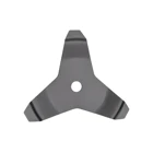 Mulčovací ocelový nůž 3 zubý rozměr 305 mm x 25,4 mm x 3,0 mm pro křovinořezy a motorové vyžínače