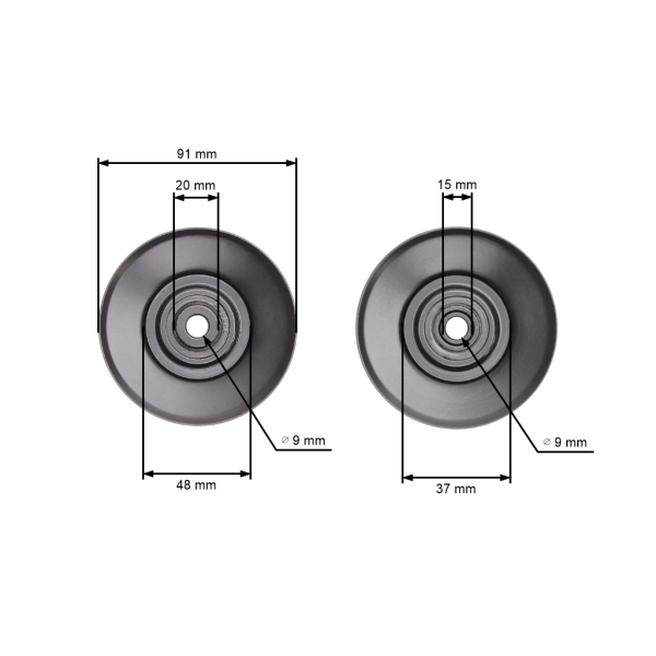 Napínací kladka klínového řemene pro zahradní traktory Husqvarna Partner Jonsered McCulloch Poulan AYP (OEM 532127783 532139245 532106298 532123766)