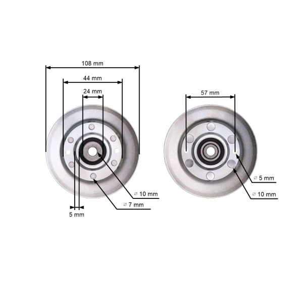 Napínací kladka klínového řemene pro zahradní traktory Husqvarna Partner Jonsered McCulloch Poulan Craftsman AYP (OEM 532146763 593787801 532173902 146763)