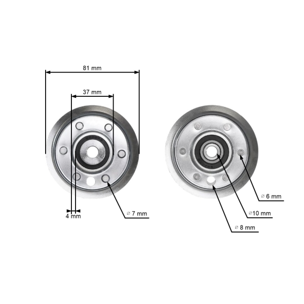 Napínací kladka klínového řemene pro zahradní traktory MTD Yardman Cub Cadet Mac Allister Mastercut Raiffeisen Efco Oleo-Mac (OEM 756-3054A 754-3054)
