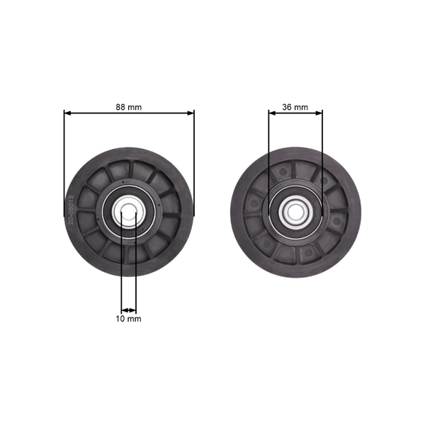 Napínacia kladka klinového remeňa pre Husqvarna Partner Jonsered McCulloch Poulan Craftsman Weed Eater (OEM 532165936 165936)