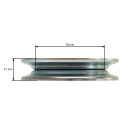 Napínacia kladka klinového remeňa pre záhradné traktory AL-KO Alko Stihl Viking Brill Marina Masport (OEM 6170 760 1291 464454 464459 514106 464099)