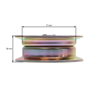 Napínacia kladka klinového remeňa pre záhradné traktory Husqvarna Partner Jonsered McCulloch Poulan Craftsman (OEM 532193197 532177968 177968 193197)