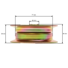 Napínacia kladka klinového remeňa pre záhradné traktory Husqvarna Partner Jonsered McCulloch Poulan Craftsman Ryobi (OEM 532173437 532165888 173437 165888)