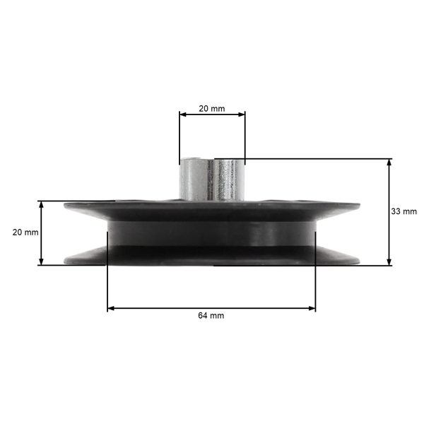 Napínacia kladka klinového remeňa pre záhradné traktory Husqvarna Partner Jonsered McCulloch Poulan Weed Eater Craftsman (OEM 532194326 194326)