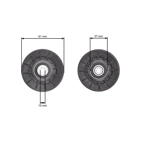Napínacia kladka klinového remeňa pre záhradné traktory Husqvarna Partner Jonsered McCulloch Poulan Weed Eater Craftsman (OEM 532194326 194326)