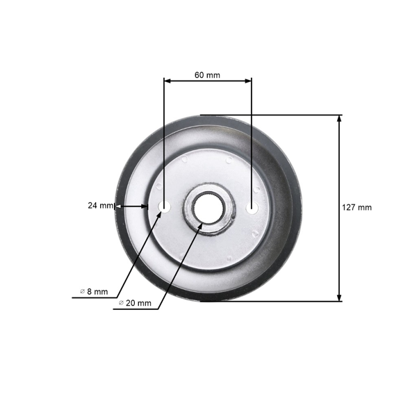 Napínacia kladka klinového remeňa pre záhradné traktory MTD (OEM 756-0486 956-0486 GB756-0486)