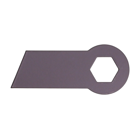 Nůž 9,3 cm (4") 18 ks. pro vertikukátory Castorama Hecht 5654