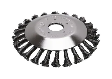 Oceľová kefa na burinu pre krovinorezy a motorové vyžínače