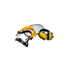 Ochranný síťkový obličejový štít s chrániči sluchu