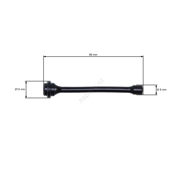 Olejová hadička pre motorové píly Husqvarna 61 66 266 268 272 281 288 394 395XP Jonsered 625 630 670 2094 (OEM 501519901)