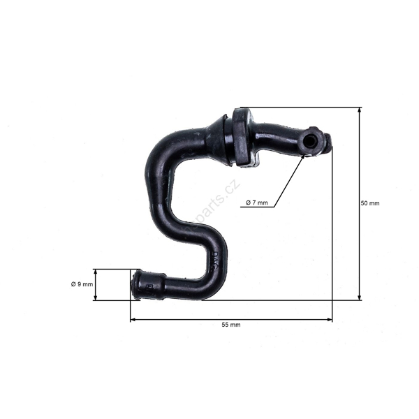 Olejová hadička pro motorové pily Stihl MS231 MS231C MS251 MS251C MS241C (OEM 11436479401)