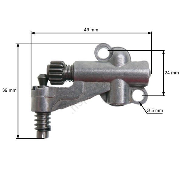 Olejové čerpadlo pro Čínské motorové pily a pily z hobbymarketů s obsahem motoru 26 ccm