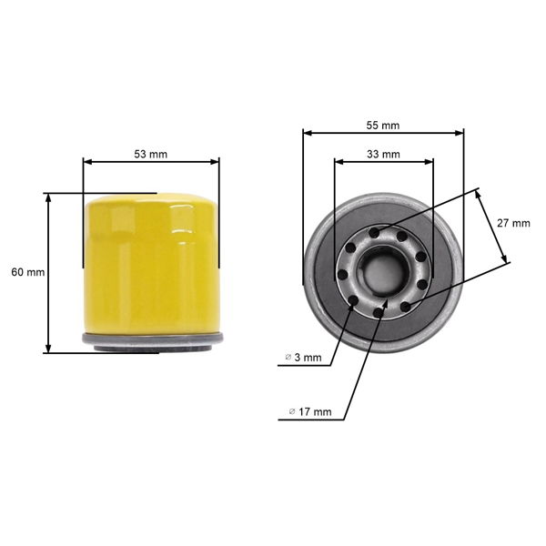 Olejový filtr pro motory Briggs & Stratton 800E 850EX 875EX (OEM 795990)