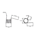 Opravárenská sada startování pro motory Honda GX120 GX160 GX200 výkon 5,5 PS - 6,5 PS