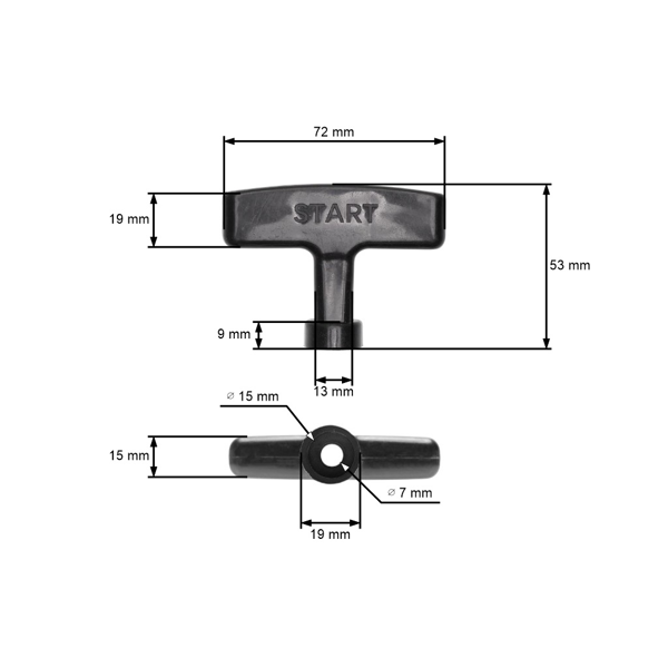 Opravárenská sada startování pro motory Honda GX120 GX160 GX200 výkon 5,5 PS - 6,5 PS