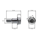 Opravárenská sada startování pro motory Honda GX120 GX160 GX200 výkon 5,5 PS - 6,5 PS