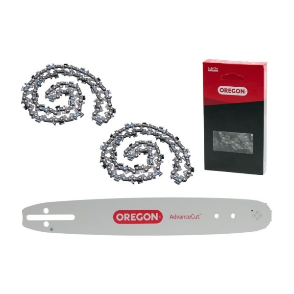 Oregon Combo set vodící lišta 33 cm + 2 x pilový řetěz pro motorové pily Husqvarna 55 242 257 345 357 435 450 Solo 639 941 950 Jonsered 2045 2152 2156 Dolmar 109 110 PS4600