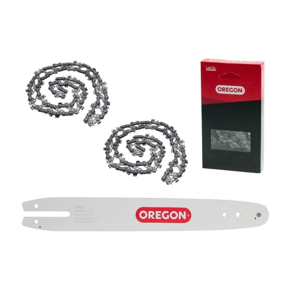 Oregon Combo set vodící lišta 35 cm + 2 x pilový řetěz pro motorové pily Stihl 019 020 021 023 025 MS210 MS230 MS241 MS250 MS251