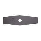 Oregon mulčovací nůž 2 zubý rozměr 300 mm x 20 mm x 3,0 mm pro křovinořezy a motorové vyžínače