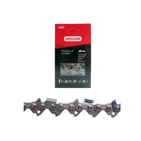Oregon pilový řetěz SUPER 20 .325" (1,5 mm) 21LPX072E pro Husqvarna 254 257 345 346 350 353 359 435 445 460 550XP Solo 639 641 651 Jonsered 2050 2145 2159 CS2149