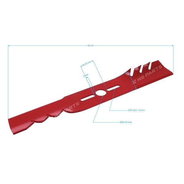 Oregon univerzálny mulčovací nôž s redukčnou podložkou pre kosačky 42,5 cm