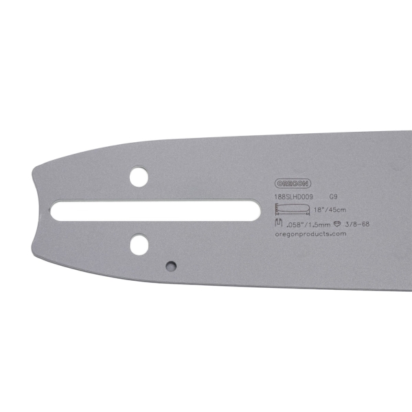 Oregon vodící lišta 188SLHD009 18" (45 cm) 3/8" .058" (1,5 mm) + 2 x HS PARTS pilový řetěz 68 článků hranatý zub pro Husqvarna 61 66 266 268 272 365 372XP 281 298 380 385 585 Solo 665 670 681 Jonsered 2077 2171 Dolmar PS6400 Shindaiwa 285