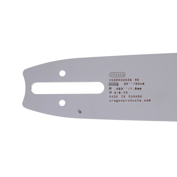 Oregon vodící lišta 203RNDD025 20" (50 cm) 3/8" .063" (1,6 mm) + 2 x HS PARTS pilový řetěz 72 článků hranatý zub pro Stihl 029 031 032 034 041 042 036 044 048 056 066 MS290 MS310 MS360 MS361 MS362 MS391 MS440 MS441 MS462 MS460 MS640 MS660