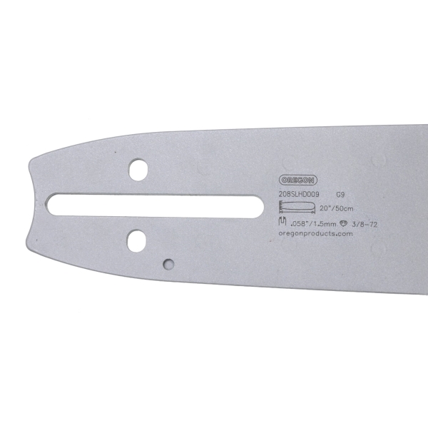 Oregon vodící lišta 208SLHD009 20" (50 cm) 3/8" .058" (1,5 mm) + 2 x HS PARTS pilový řetěz 72 článků hranatý zub pro Husqvarna 61 66 266 268 272 365 372XP 281 298 380 385 585 Solo 665 670 681 Jonsered 2077 2171 Dolmar PS6400 Shindaiwa 285