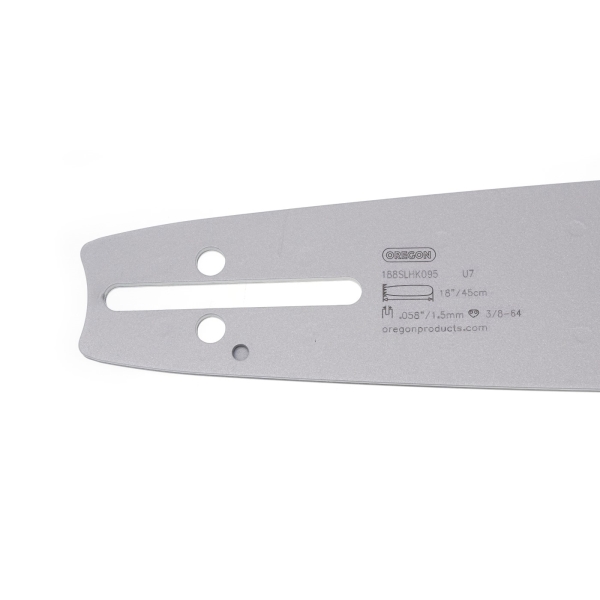 Oregon vodící lišta AdvanceCut 18" (45 cm) 3/8" .058" (1,5 mm) pro Husqvarna 36 45 55 136 154 254 257 262 345 346 357 435 445 460 Jonsered 2054 2152 2155 CS2149W Dolmar 109 111 112 116 Oleomac 938 946 947 952 962 Solo 639 644 650 665