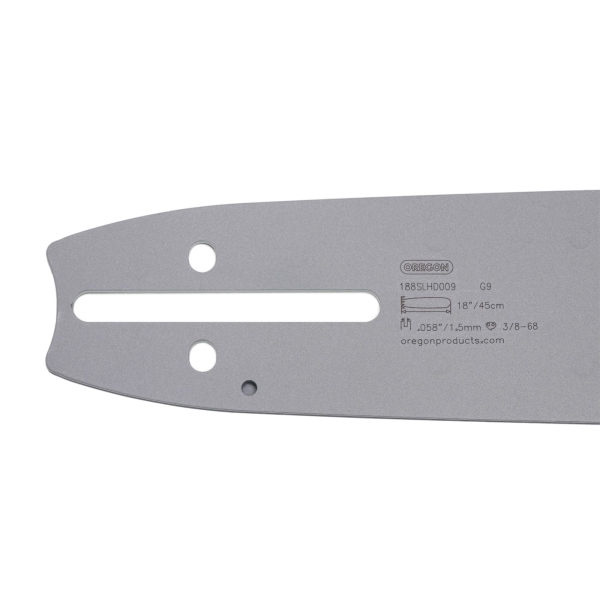 Oregon vodící lišta AdvanceCut HD 18" (45 cm) 3/8" .058" (1,5 mm) pro Husqvarna 61 66 266 268 272 365 372XP 281 298 380 385 585 Solo 665 670 681 Jonsered 2077 2171 Dolmar PS6400 Shindaiwa 285 577 Makita DCS6400 DCS7301