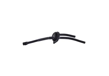 Palivová hadička pro Čínské motorové pily a pily z hobbymarketů celková délka 155 mm průměr 5,00 mm