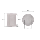 Palivová nádrž pre motory Honda GX240 GX270 (OEM 17510-ZE2-010ZA 17510ZE2020ZA)