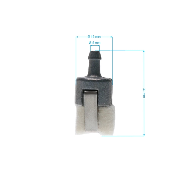 Palivový filter pre motorové píly a krovinorezy Husqvarna 51 55 61 66 261 262XP 272XP 288 365 371XP 240R 245R Jonsered 2065 2163 2171 RS44 (OEM 503443201)