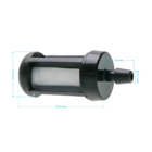 Palivový filter pre motorové píly krovinorezy a ďalšiu záhradnú techniku