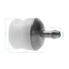 Palivový filter pre motorové píly krovinorezy a ďalšiu záhradnú techniku