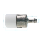 Palivový filter pre motorové píly krovinorezy a ďalšiu záhradnú techniku