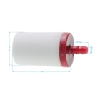 Palivový filter pre motorové píly krovinorezy a ďalšiu záhradnú techniku