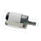 Palivový filter pre motorové píly krovinorezy a ďalšiu záhradnú techniku