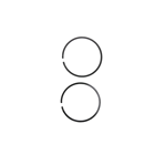 Piestne krúžky 40 mm x 1,2 mm (OEM 11230343005)