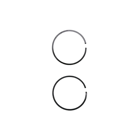 Piestne krúžky 54 mm x 1,2 mm (OEM 11220343001)