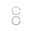 Pístní kroužky 49 mm x 1,5 mm (OEM 11270343007)