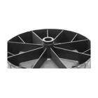 Plastové koleso pre elektrickú kosačku Alpina Stiga Castel Garden C350 C390 (OEM 1136-1612-01 122686087/0 22686082/0 122686085/0)