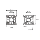 Pouzdro hřídele mandrely pro zahradní traktory Husqvarna Jonsered McCulloch (OEM 581650801 581650501)