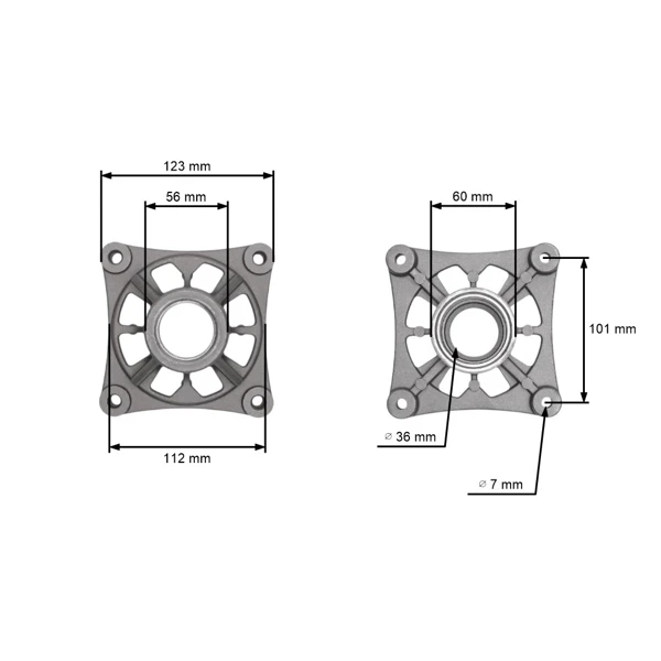 Pouzdro hřídele mandrely pro zahradní traktory Husqvarna Jonsered McCulloch (OEM 581650801 581650501)